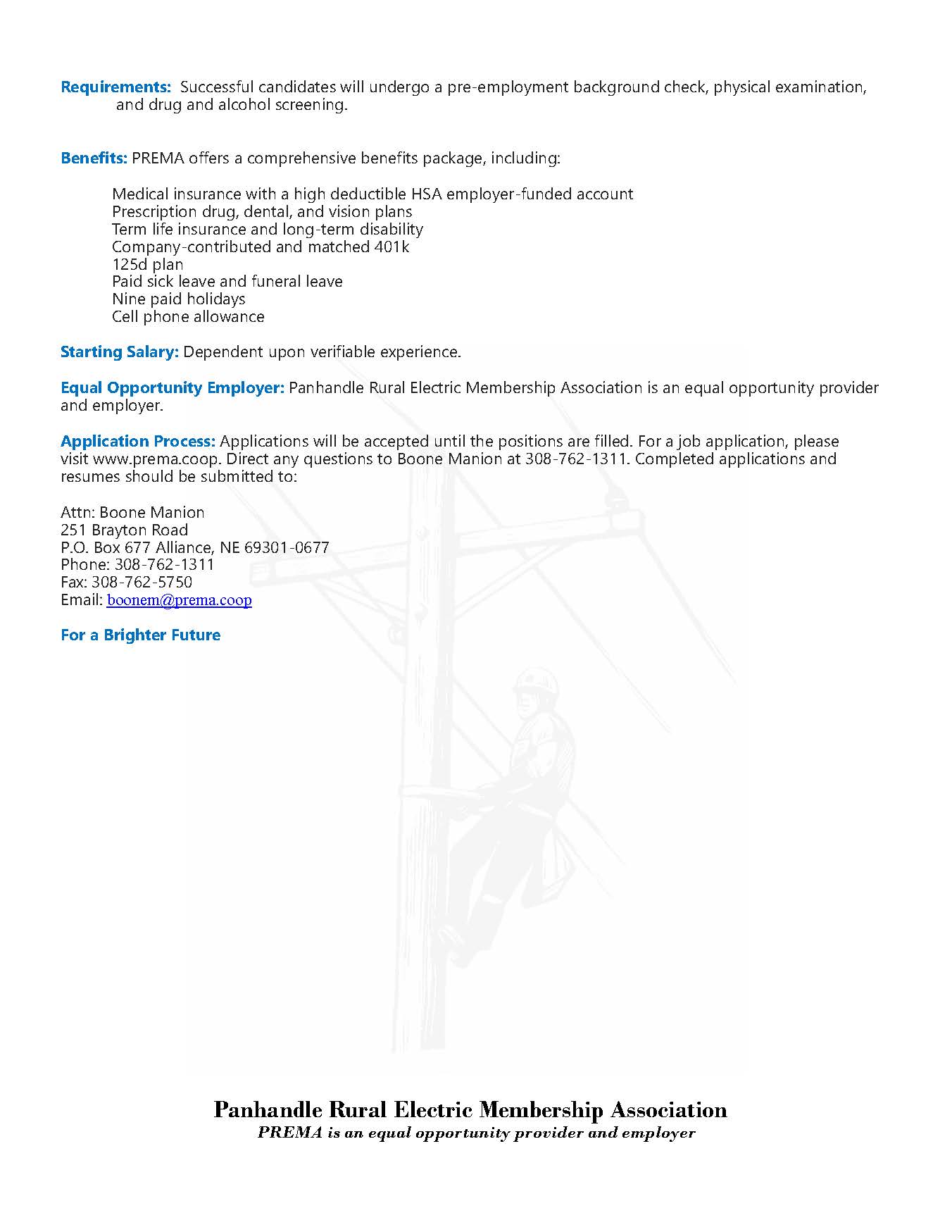 Job Listing